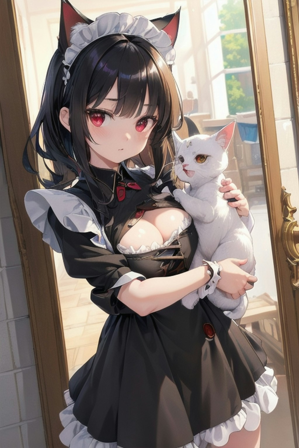 猫耳メイドさんーちちぷいAI