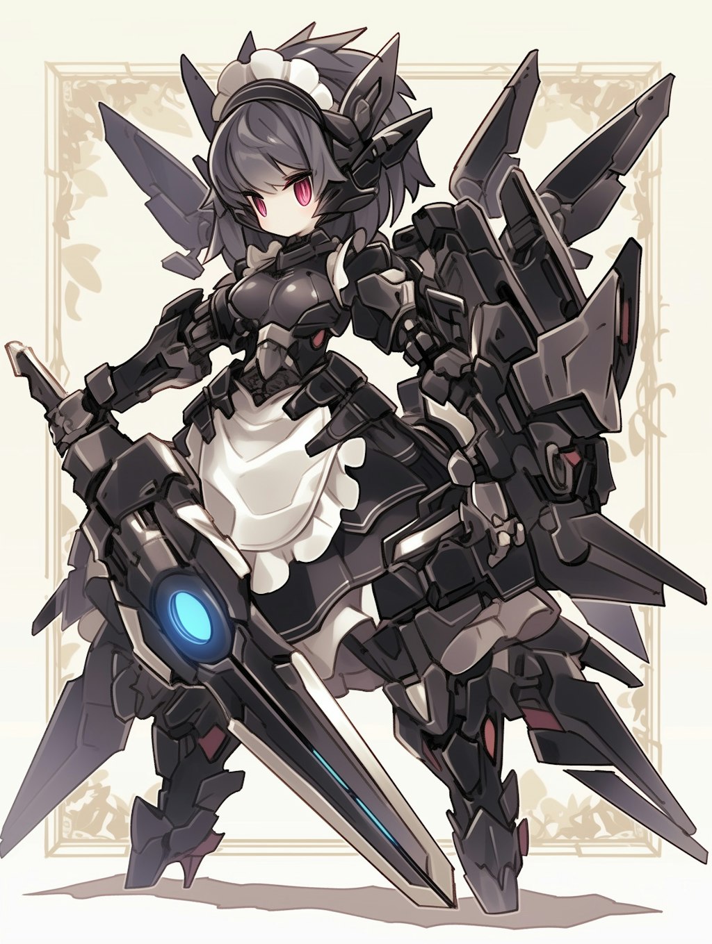 武装メイドガール