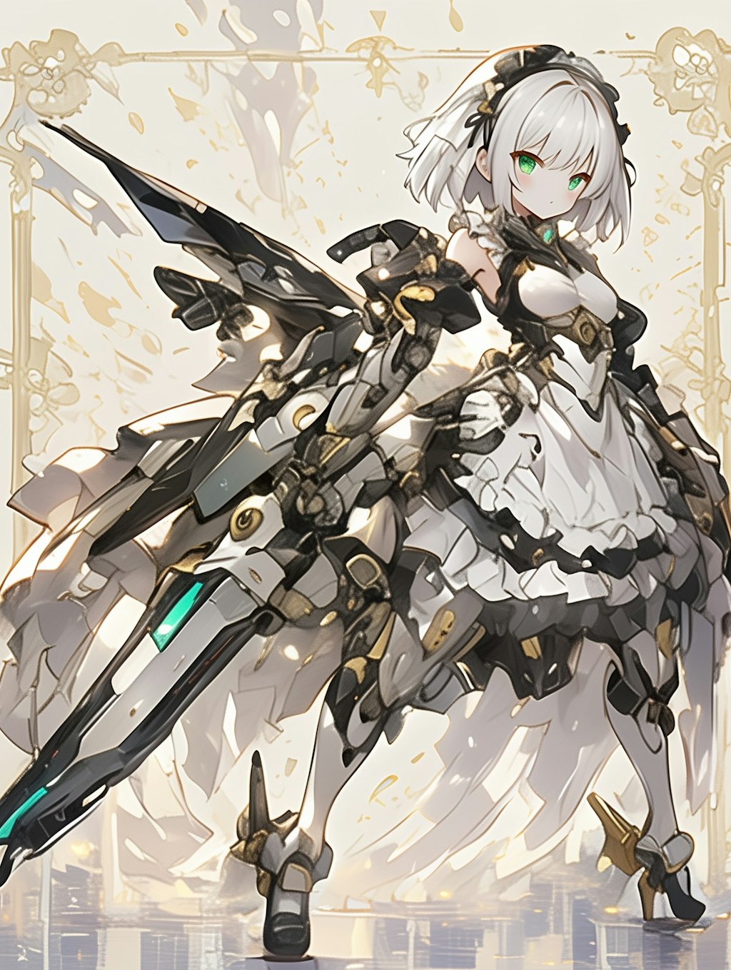 武装メイドガール