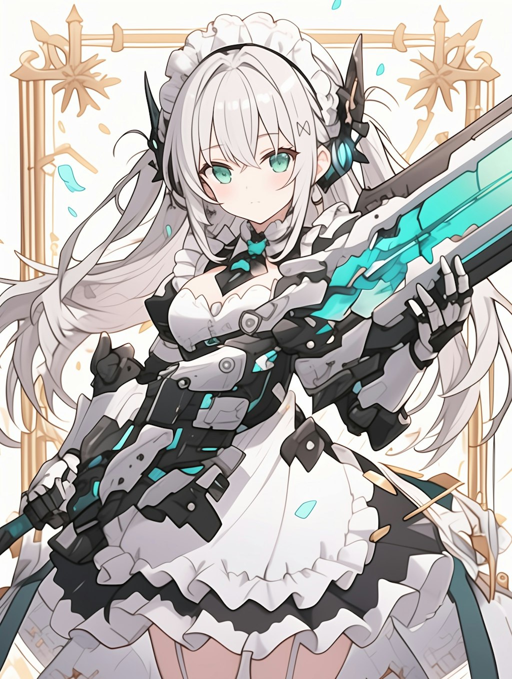 武装メイドガール