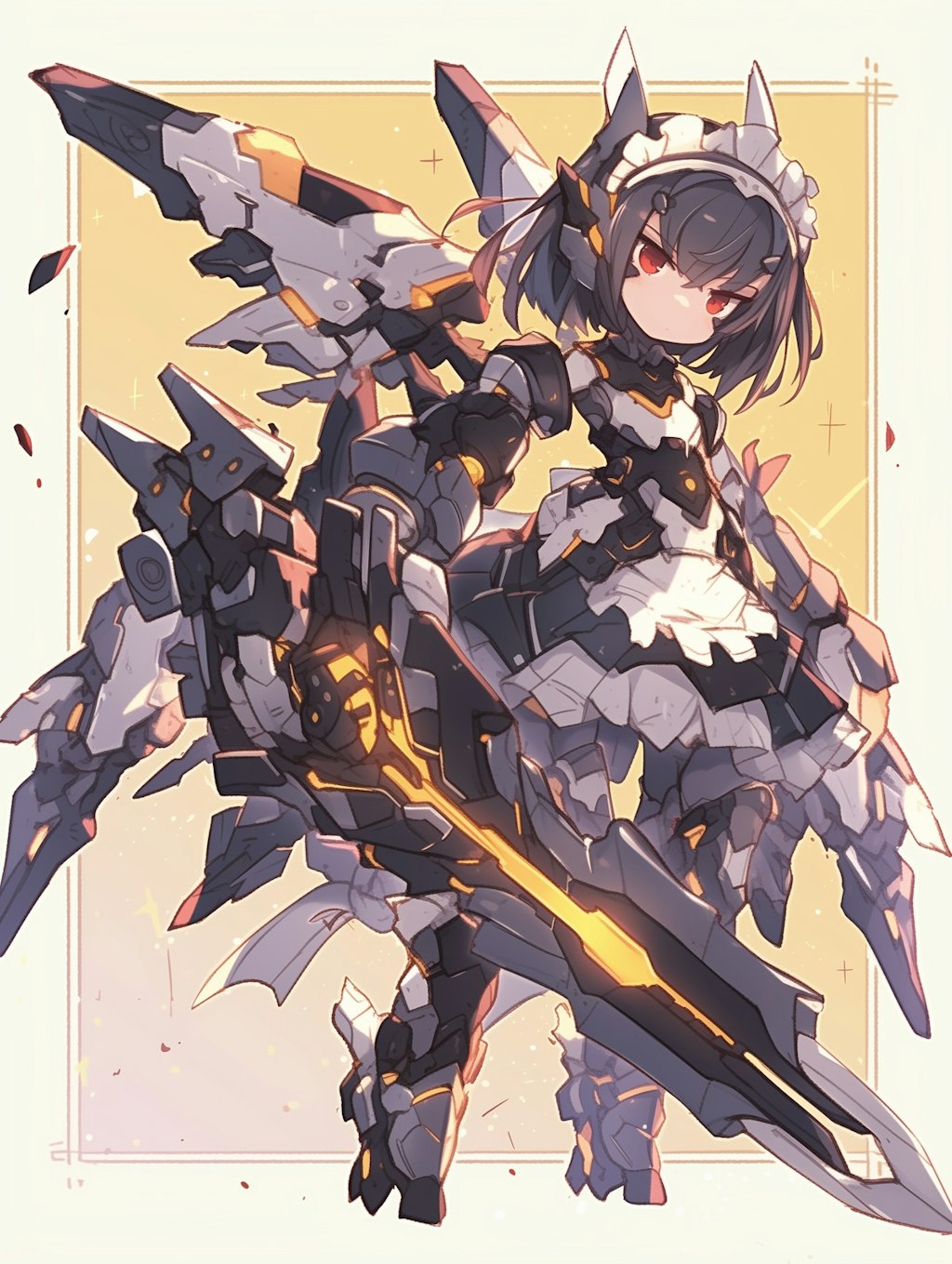 武装メイドガール