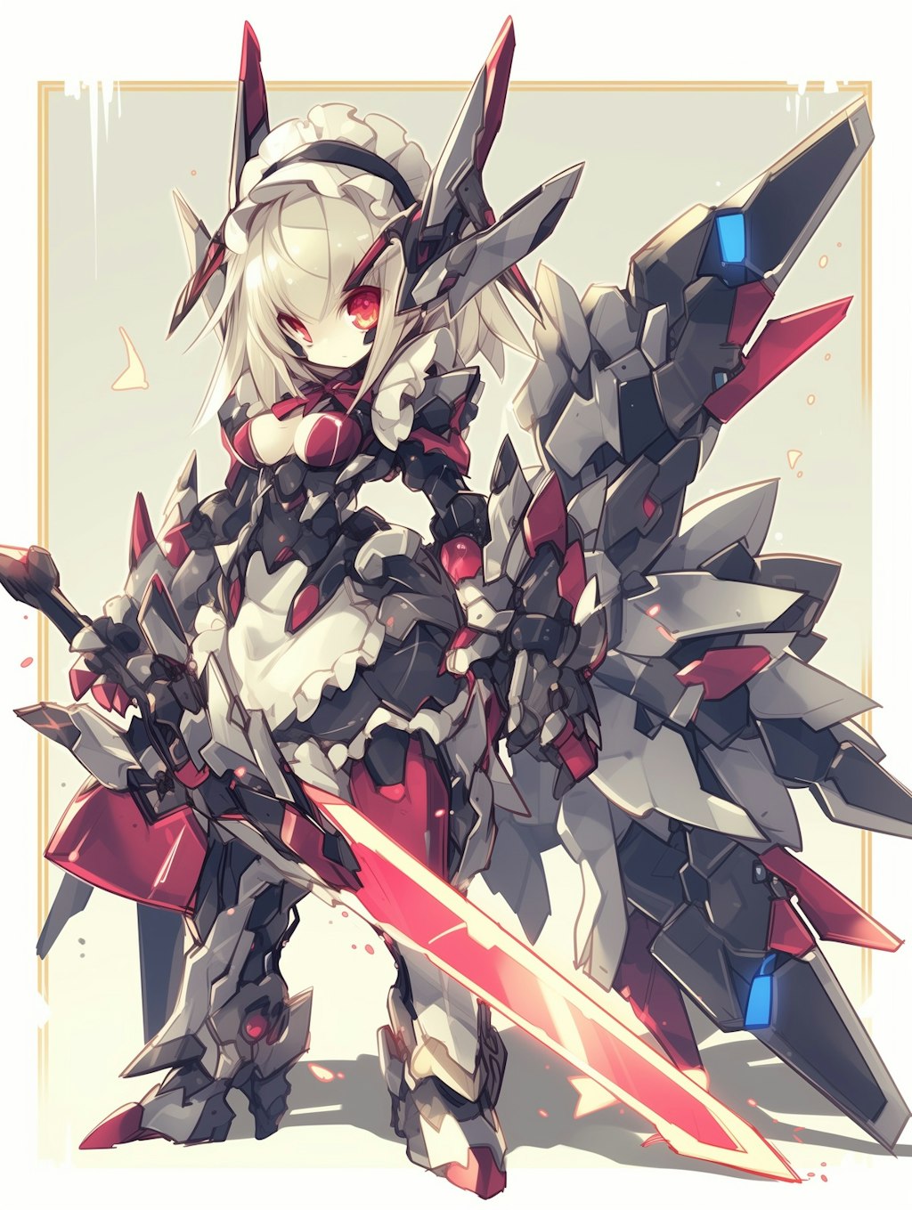 武装メイドガール