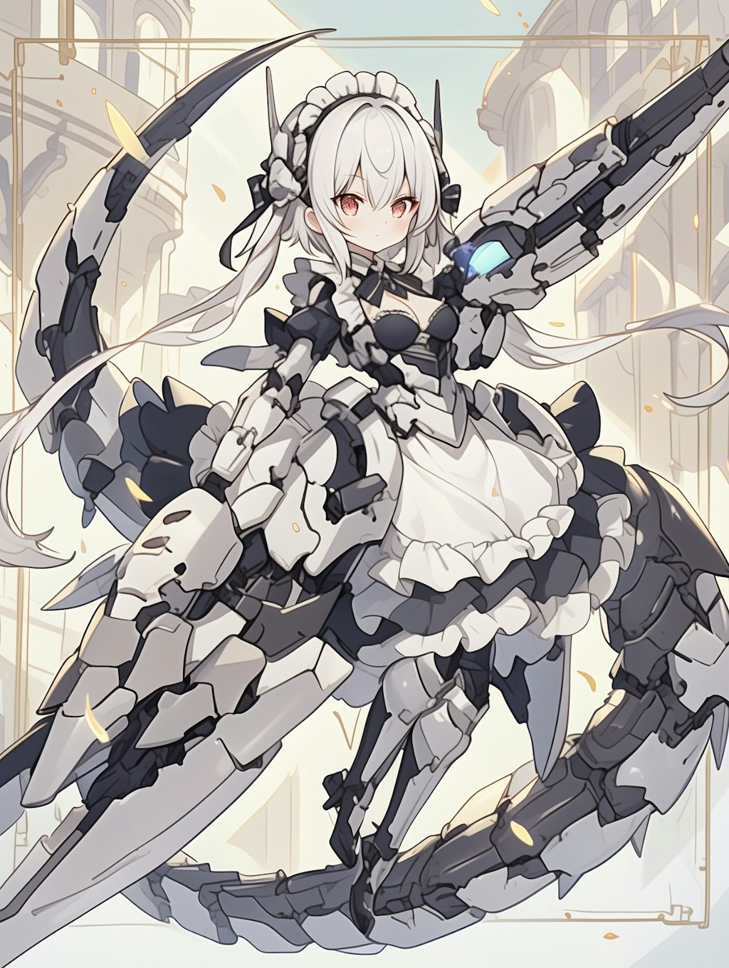 武装メイドガール