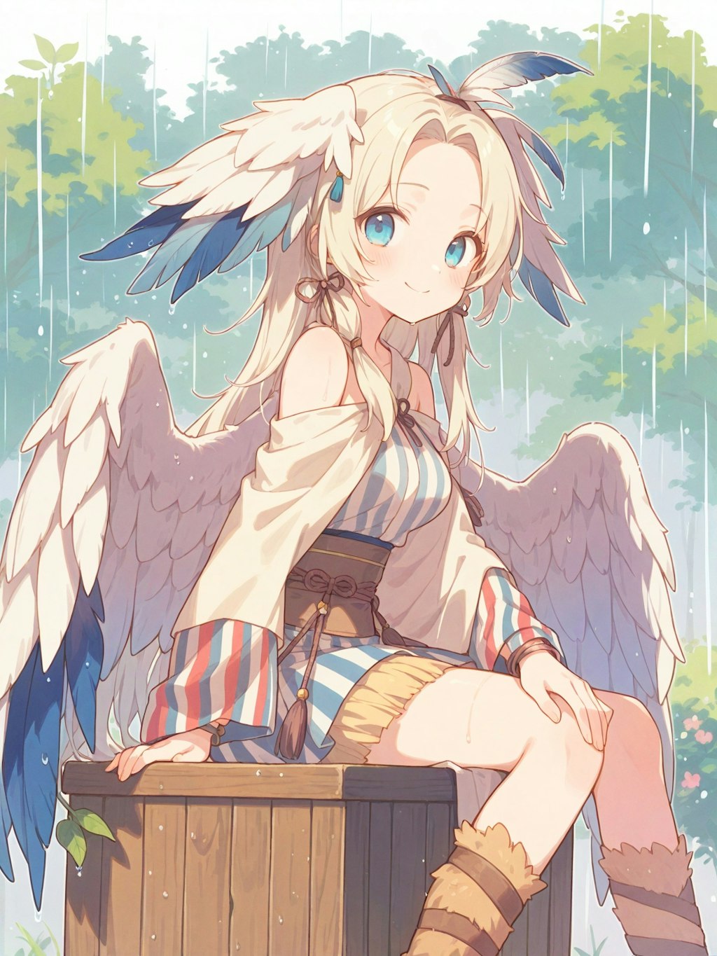 羽休めバードガール