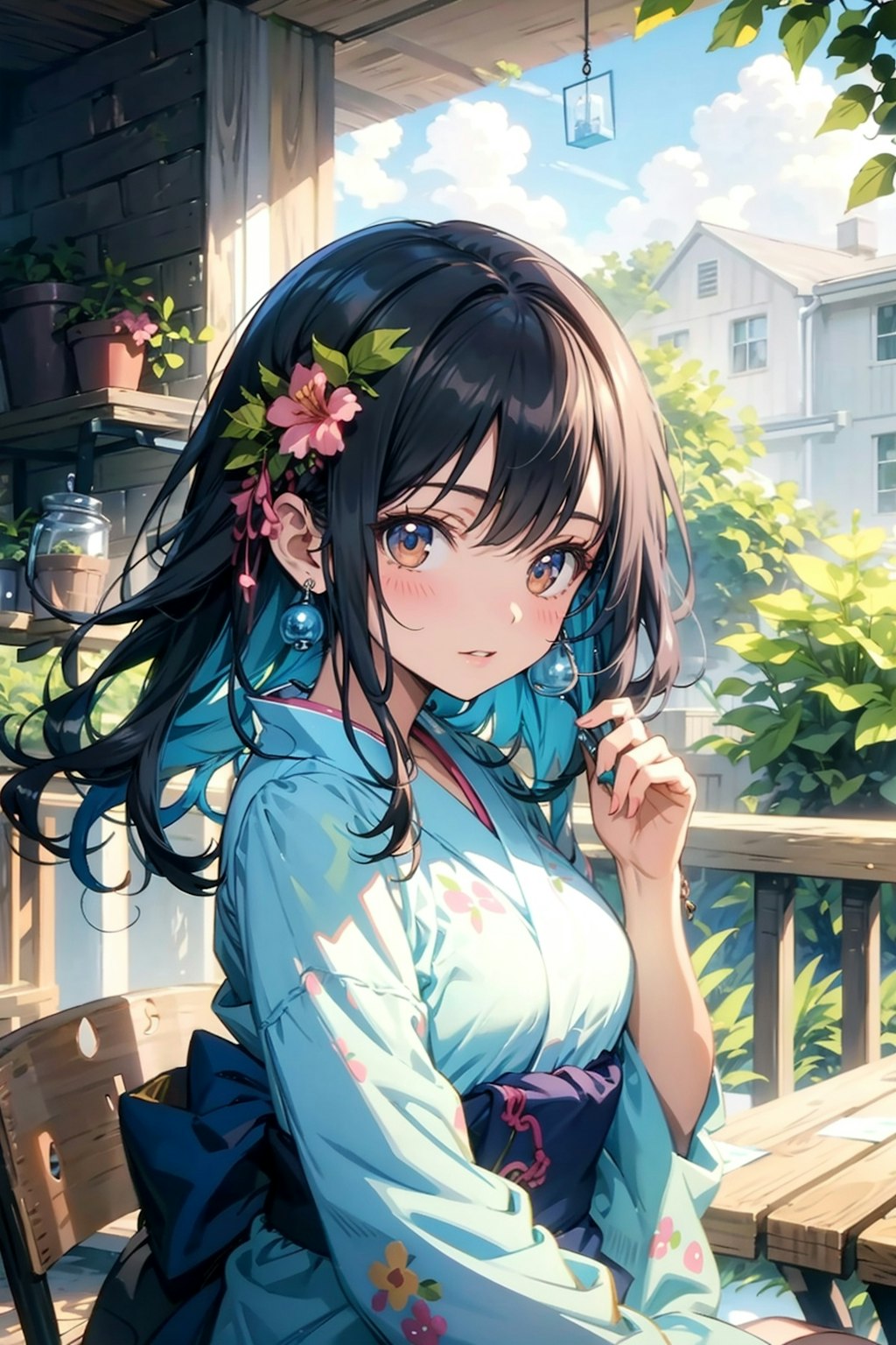 涼も？
