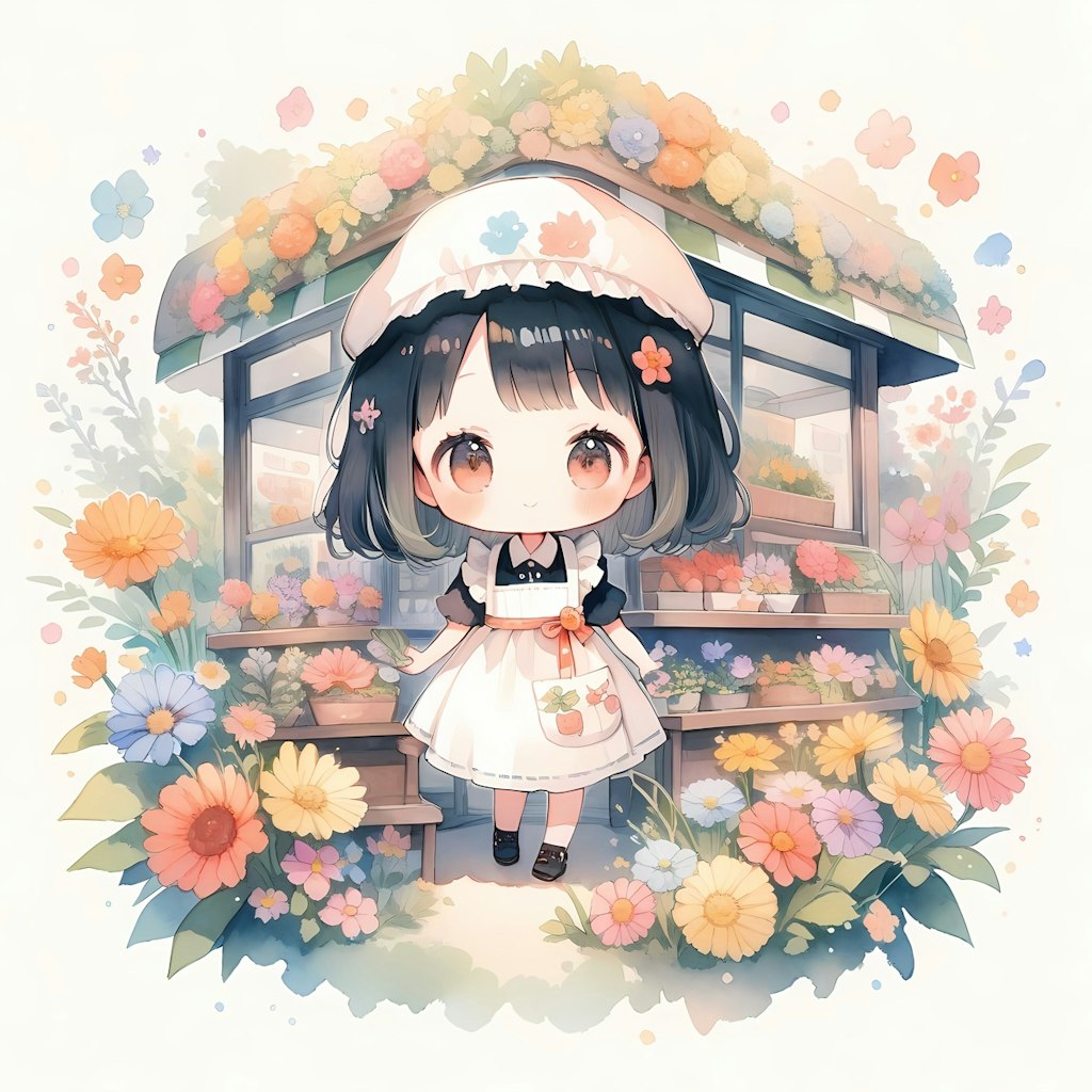 お花屋さん。