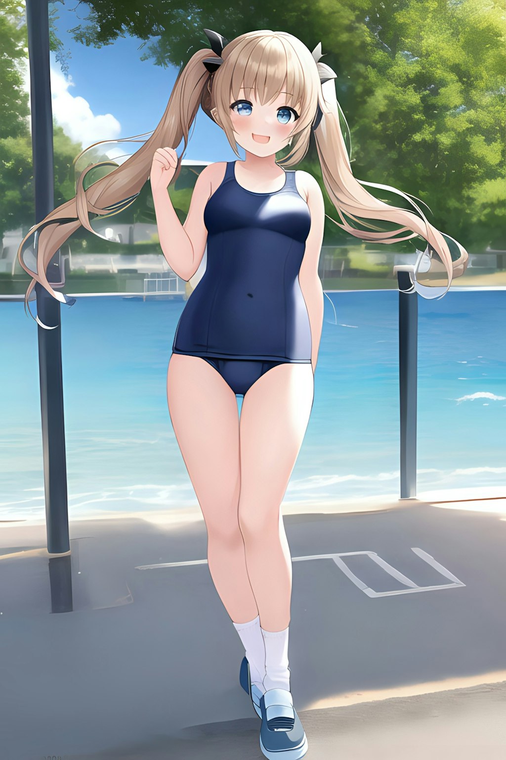 スク水の女の子