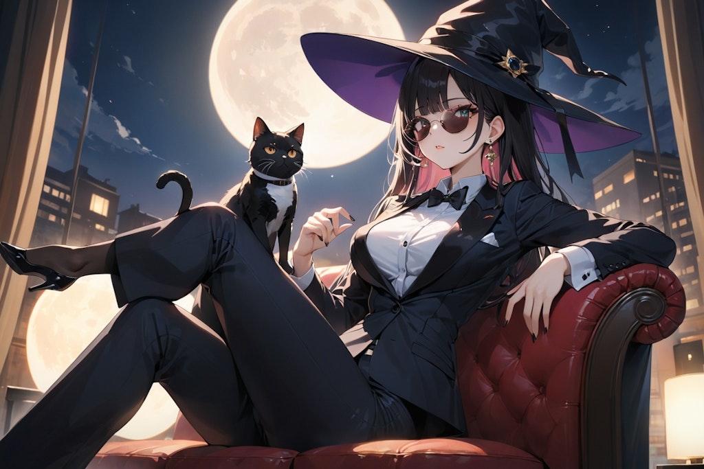 魔女マフィアと月夜の黒猫