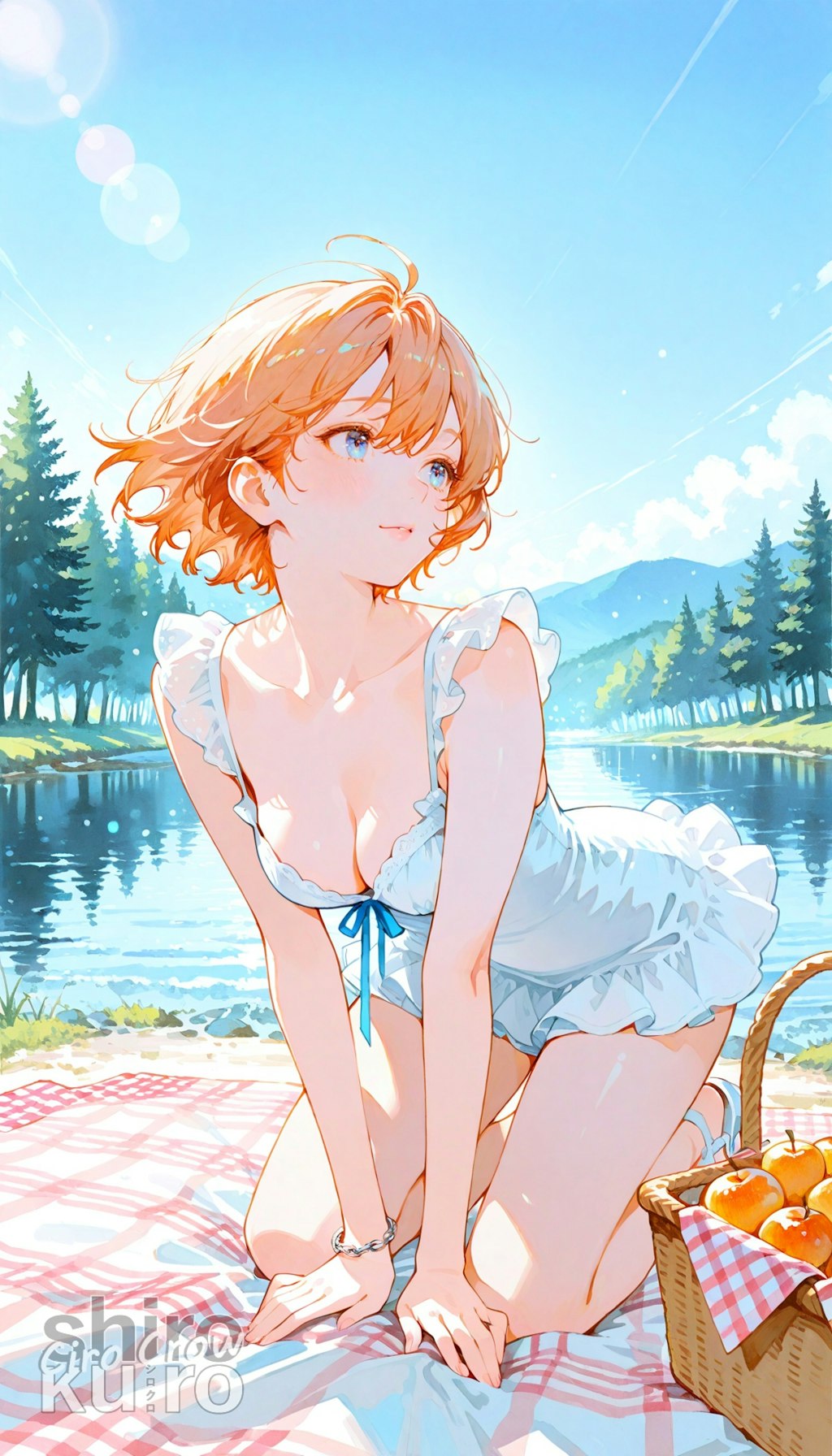 夏空のほとり