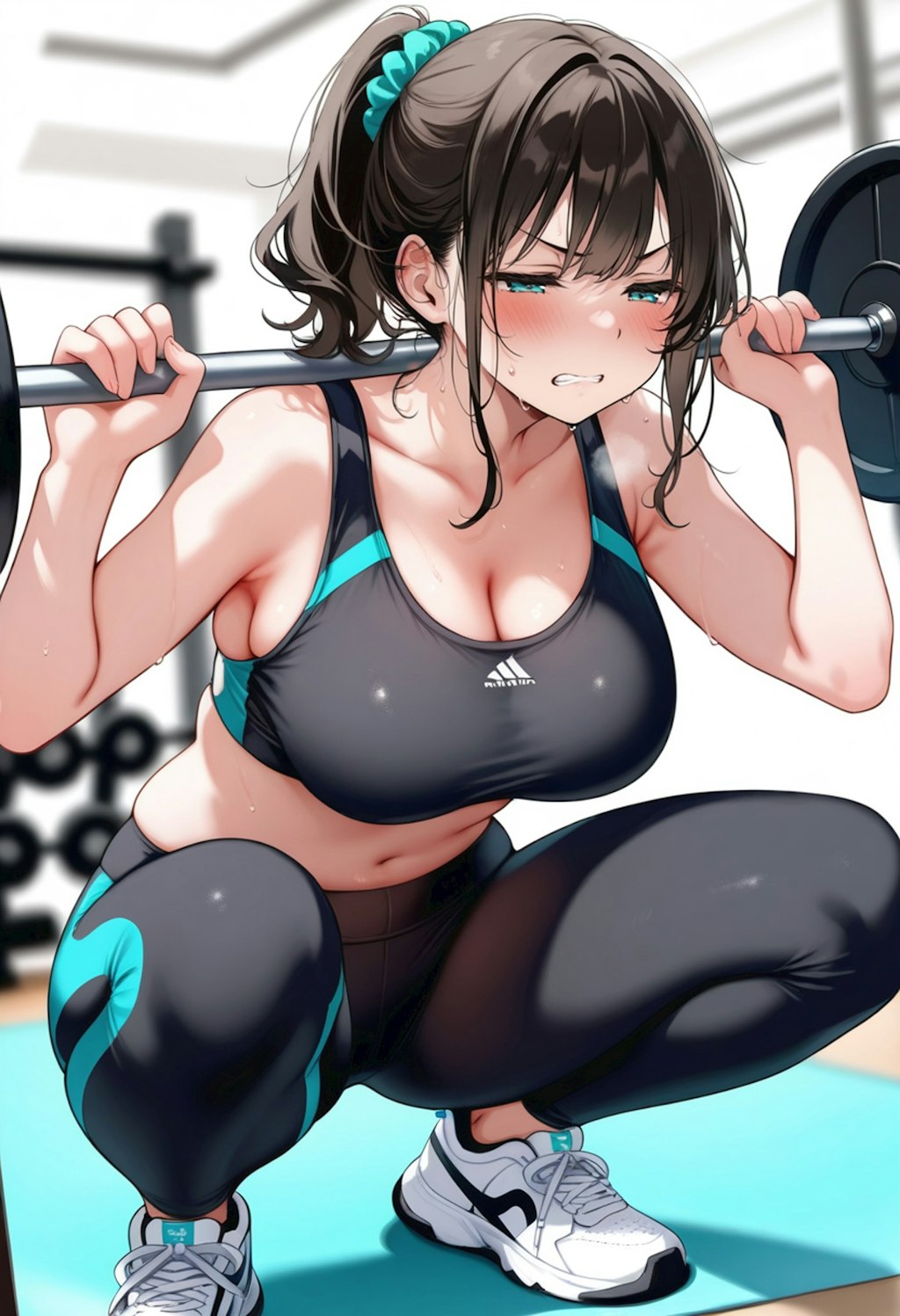 美尻のためにスクワット！