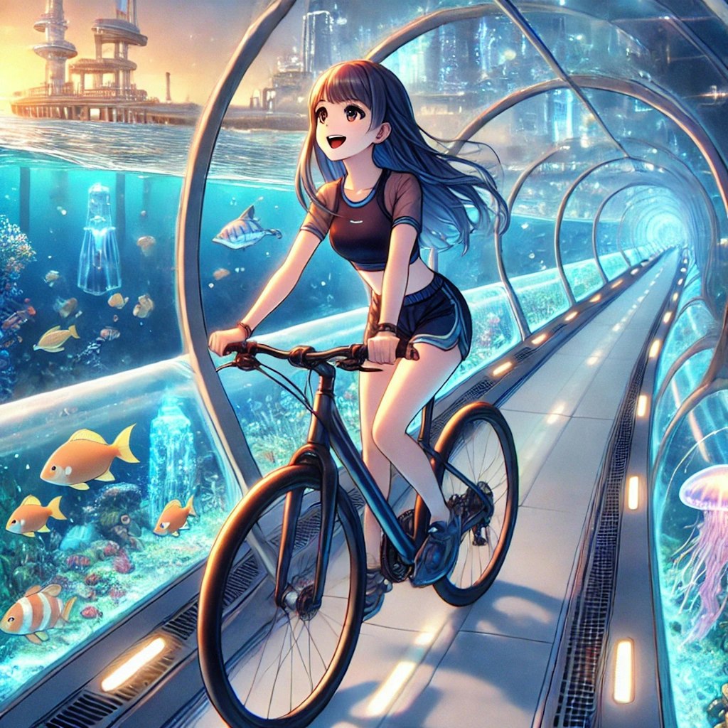 海底サイクリング