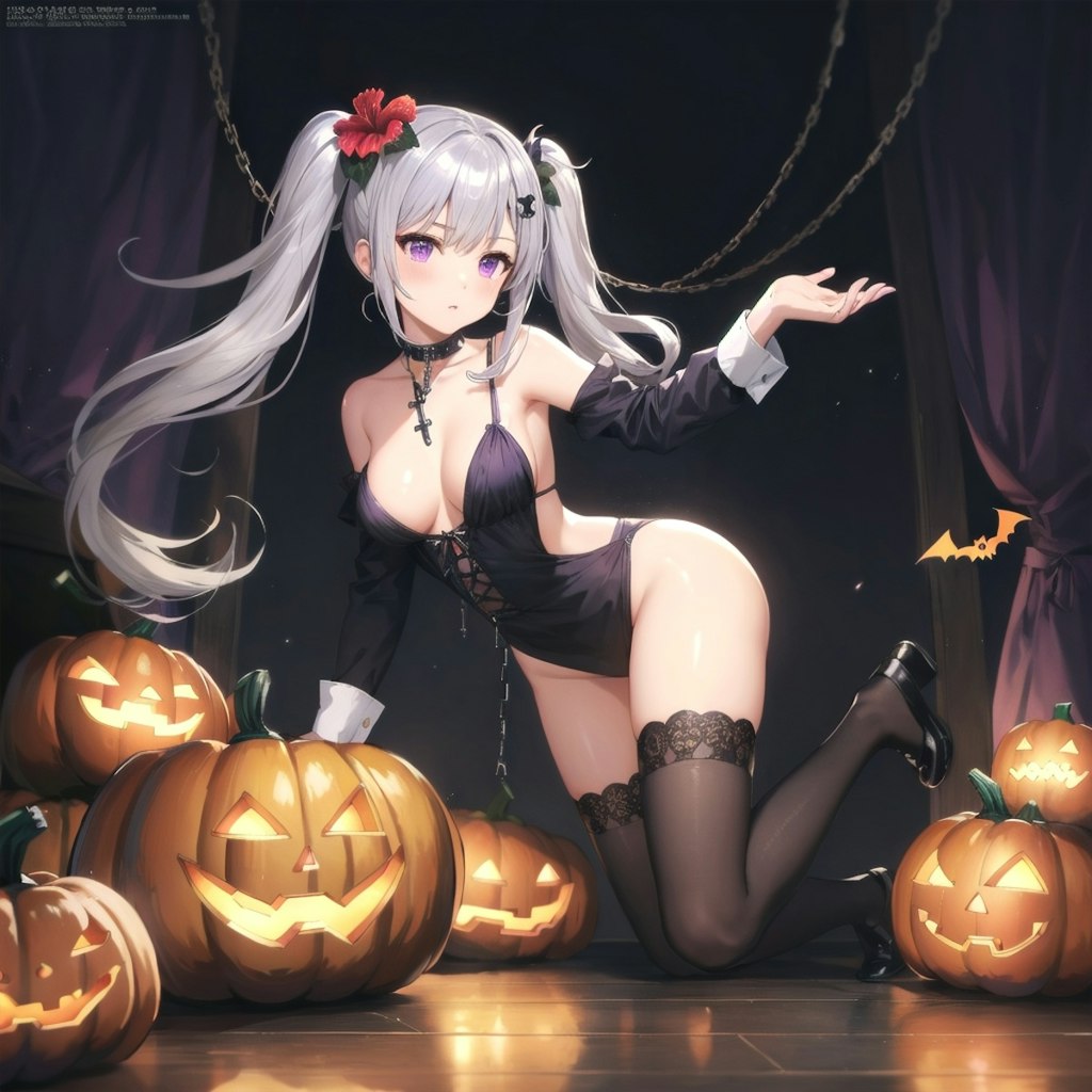 ハロウィンの魔女