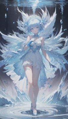 氷の妖精2 A12083