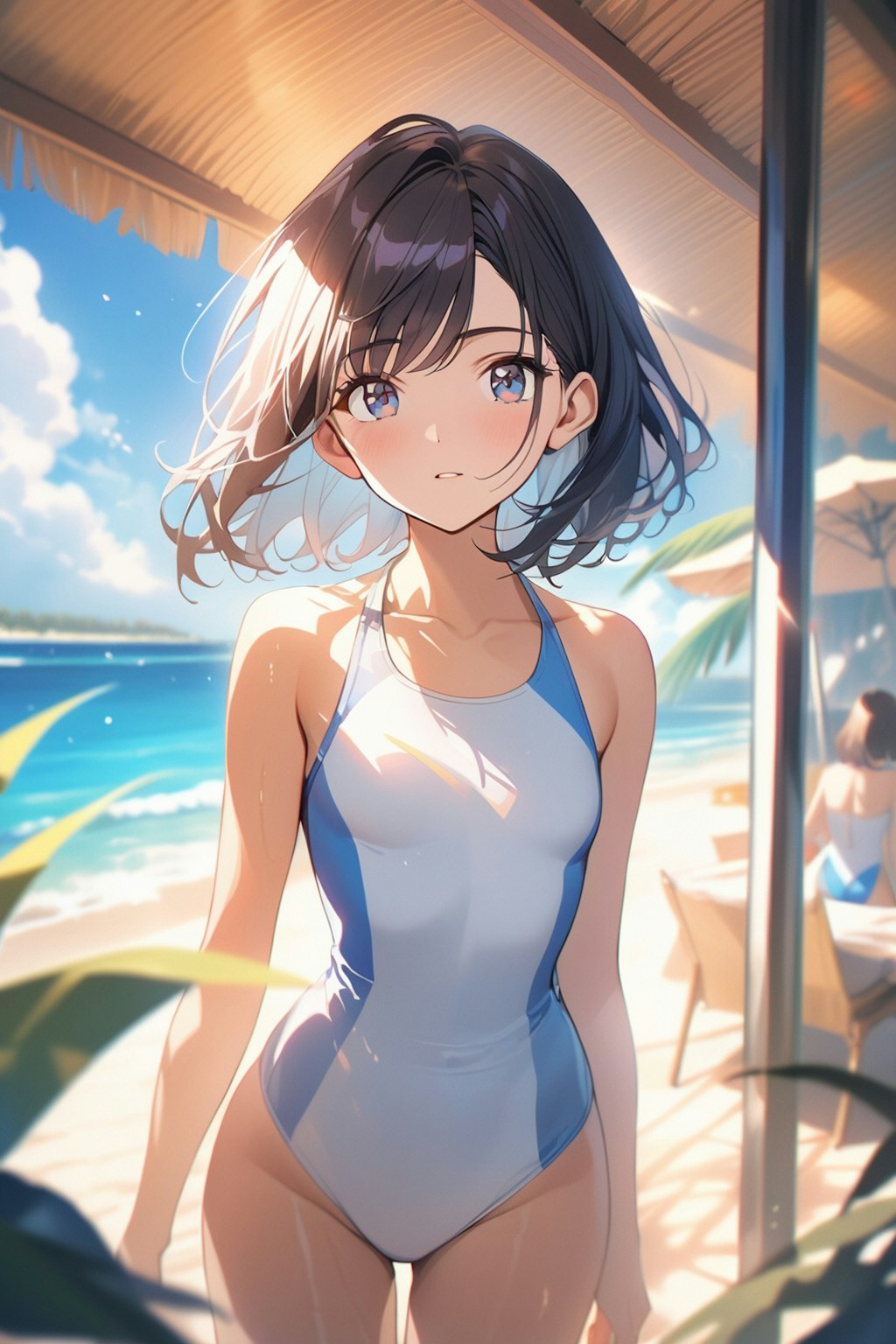 夏の美少女