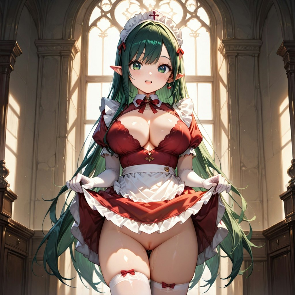 今日の下着の色ですか？何色に見えますかご主人様♡
