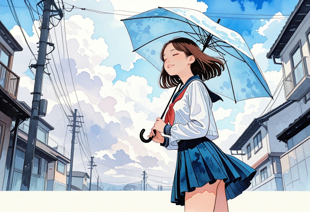 雨上がり