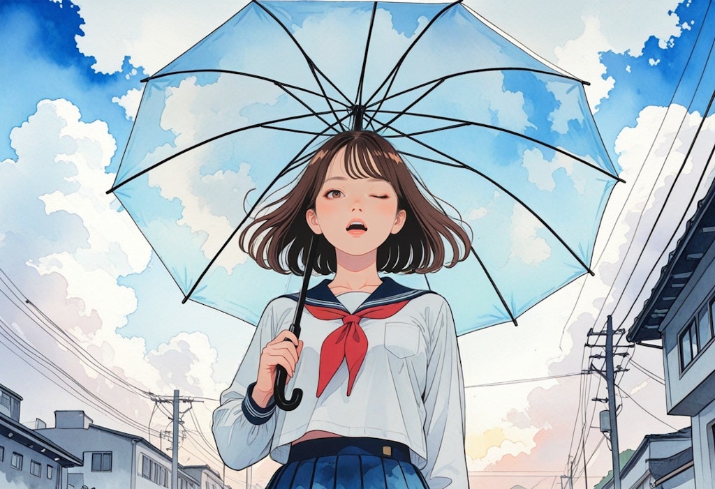 雨上がり