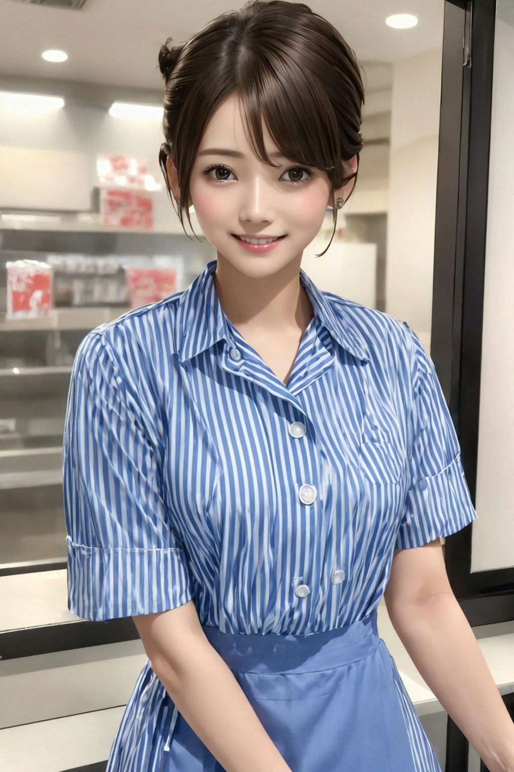 コンビニ店員の れなちゃん