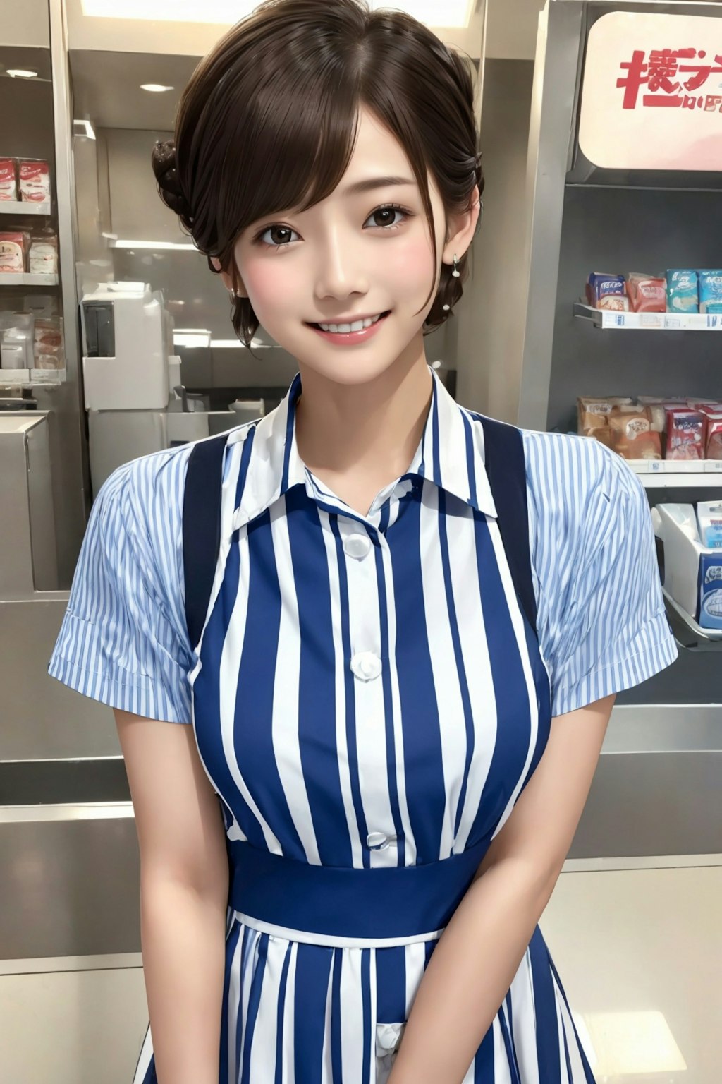 コンビニ店員の れなちゃん