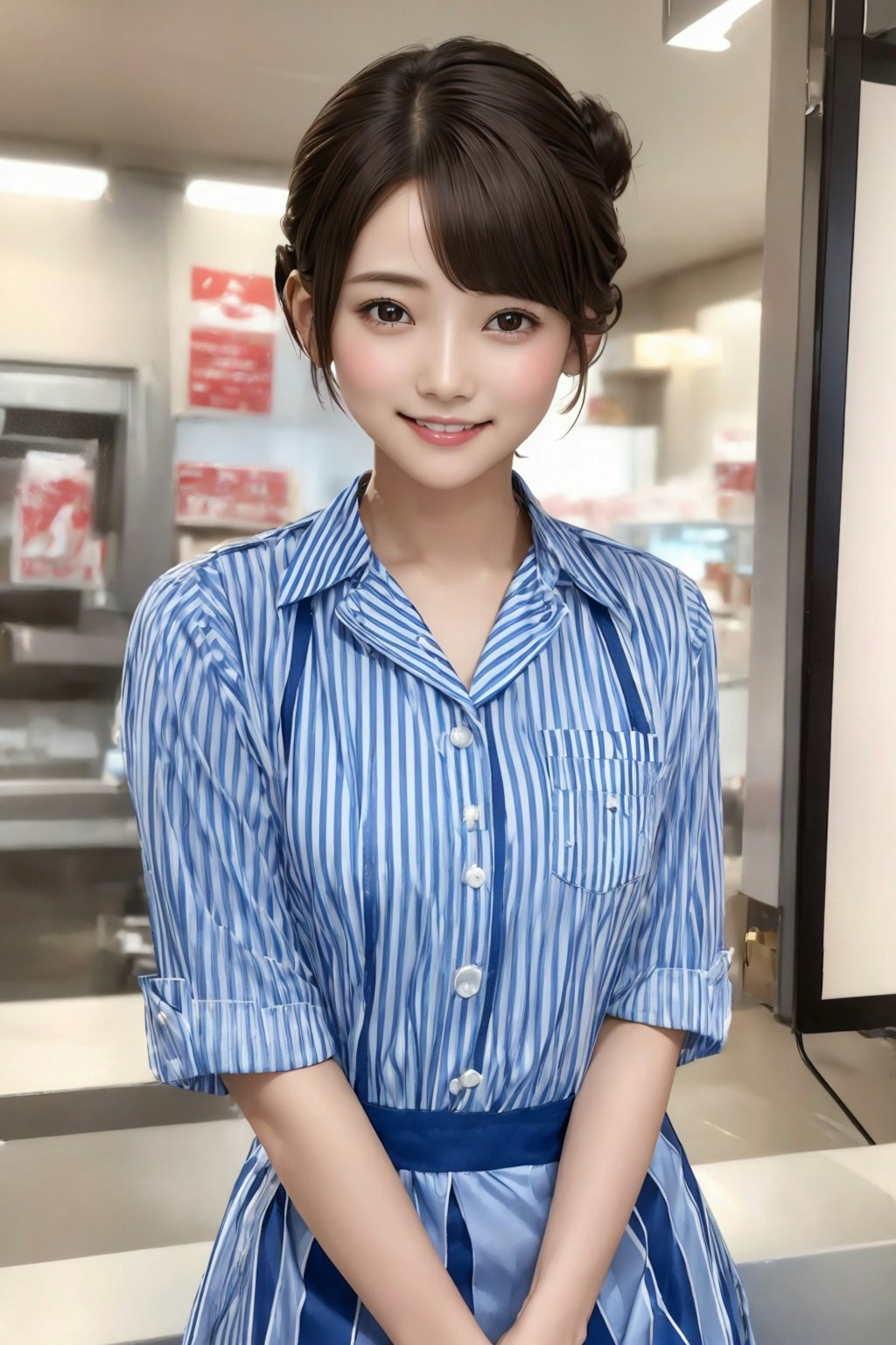 コンビニ店員の れなちゃん