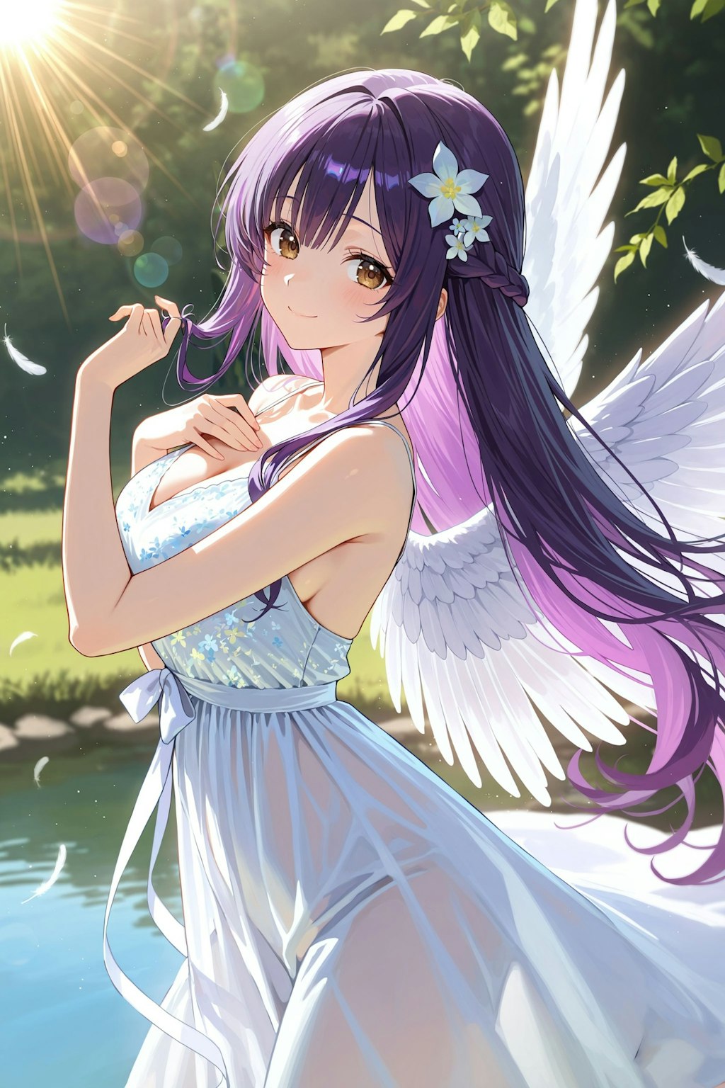 天使さん頑張ります
