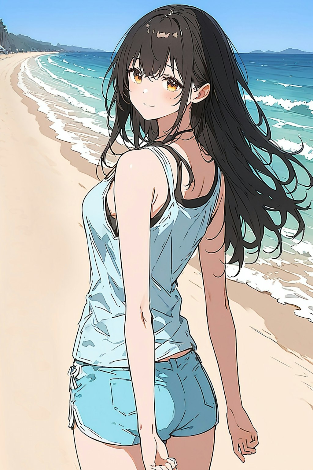 Walk on the beach