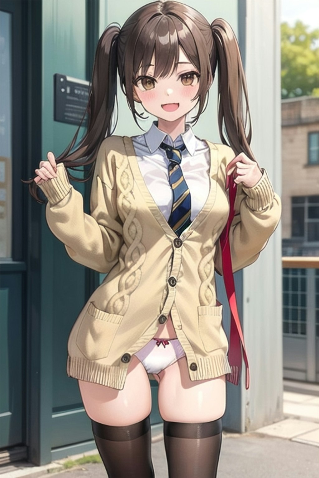 School twintails girl