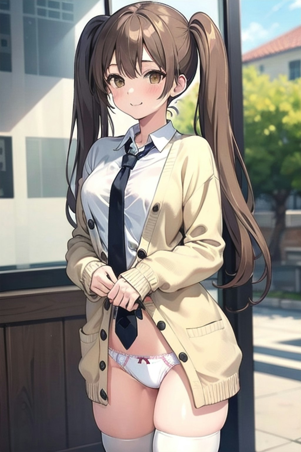 School twintails girl