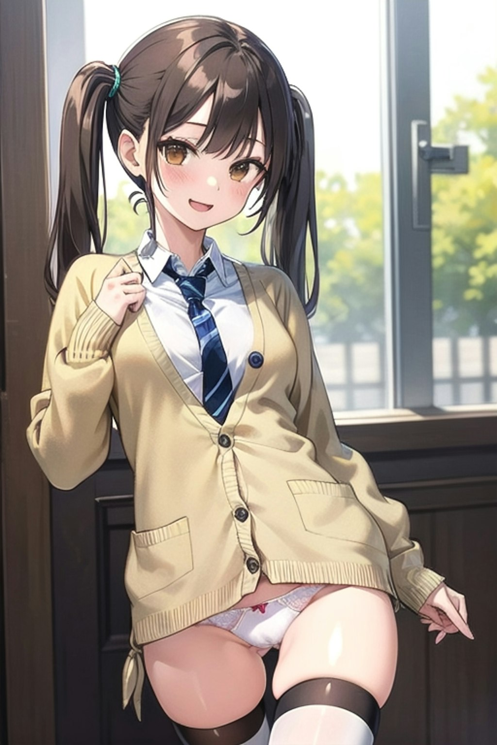 School twintails girl