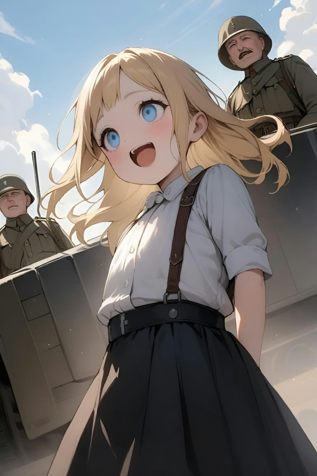 とんだ女の子_皆様今から戦争兵器を没収致しますぅ💕🎶