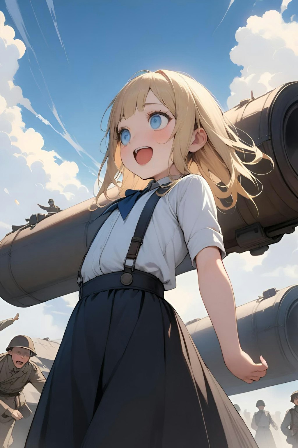 とんだ女の子_皆様今から戦争兵器を没収致しますぅ💕🎶