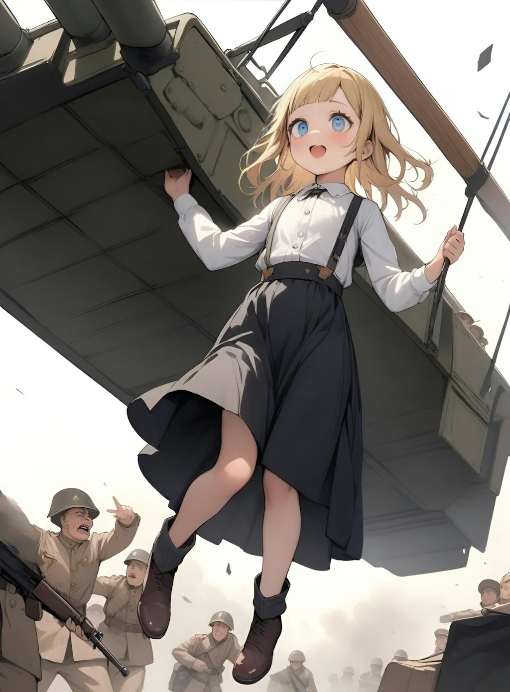 とんだ女の子_皆様今から戦争兵器を没収致しますぅ💕🎶