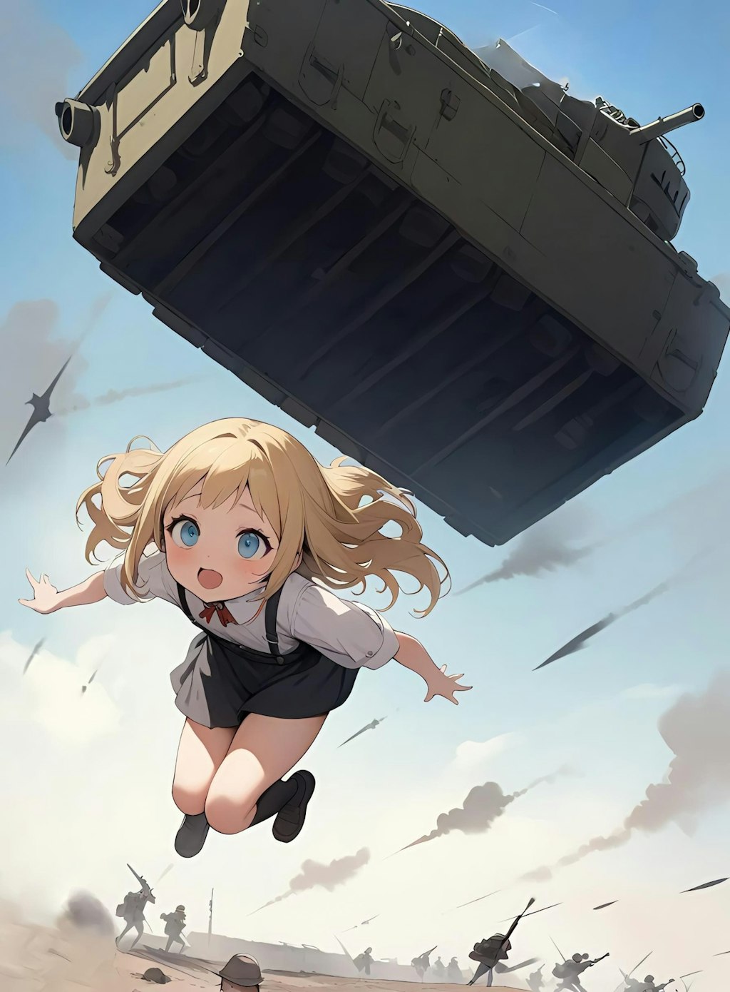 とんだ女の子_皆様今から戦争兵器を没収致しますぅ💕🎶