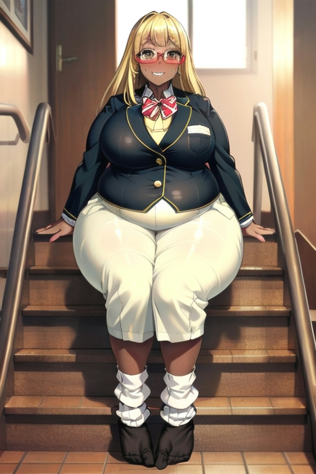 金髪SSBBW