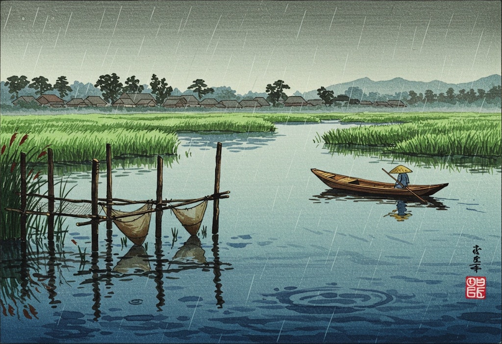六月の水郷