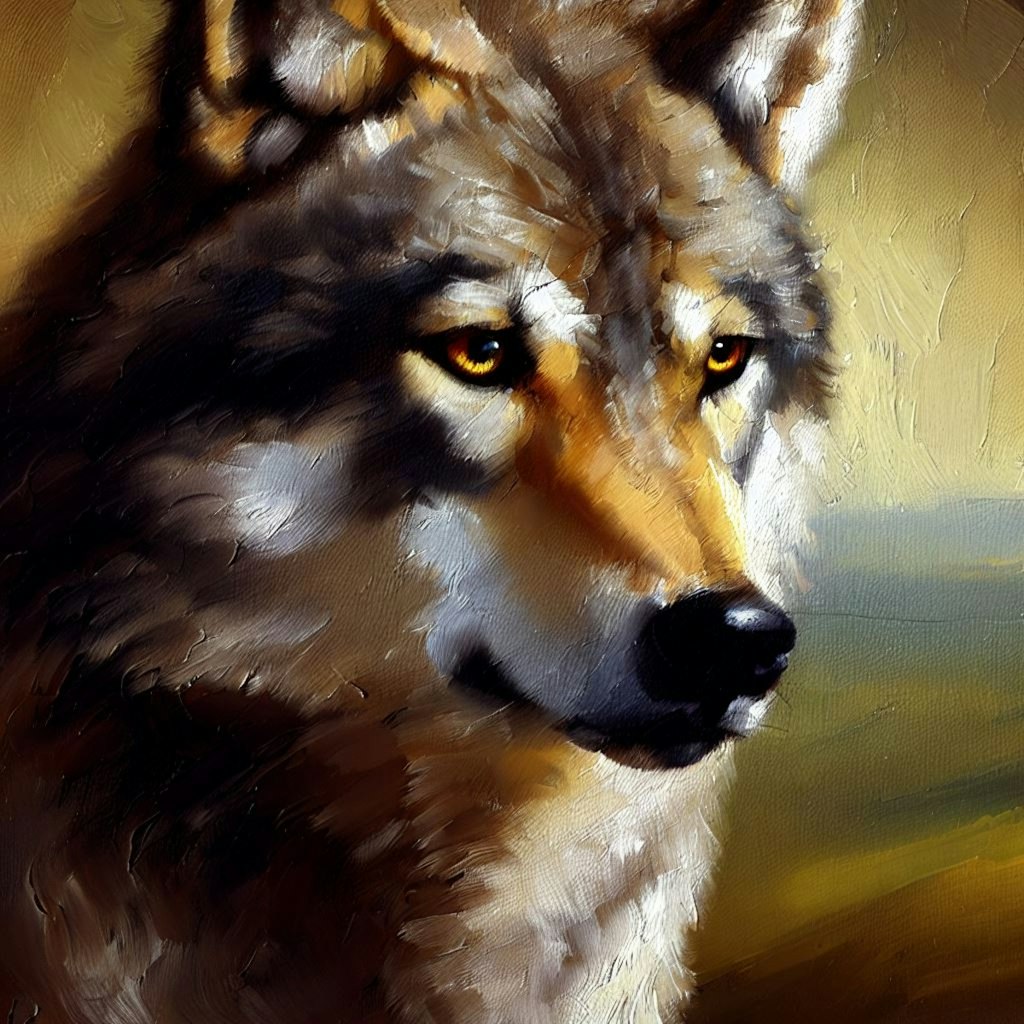 油絵🐺