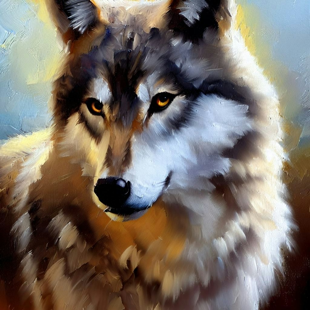 油絵🐺