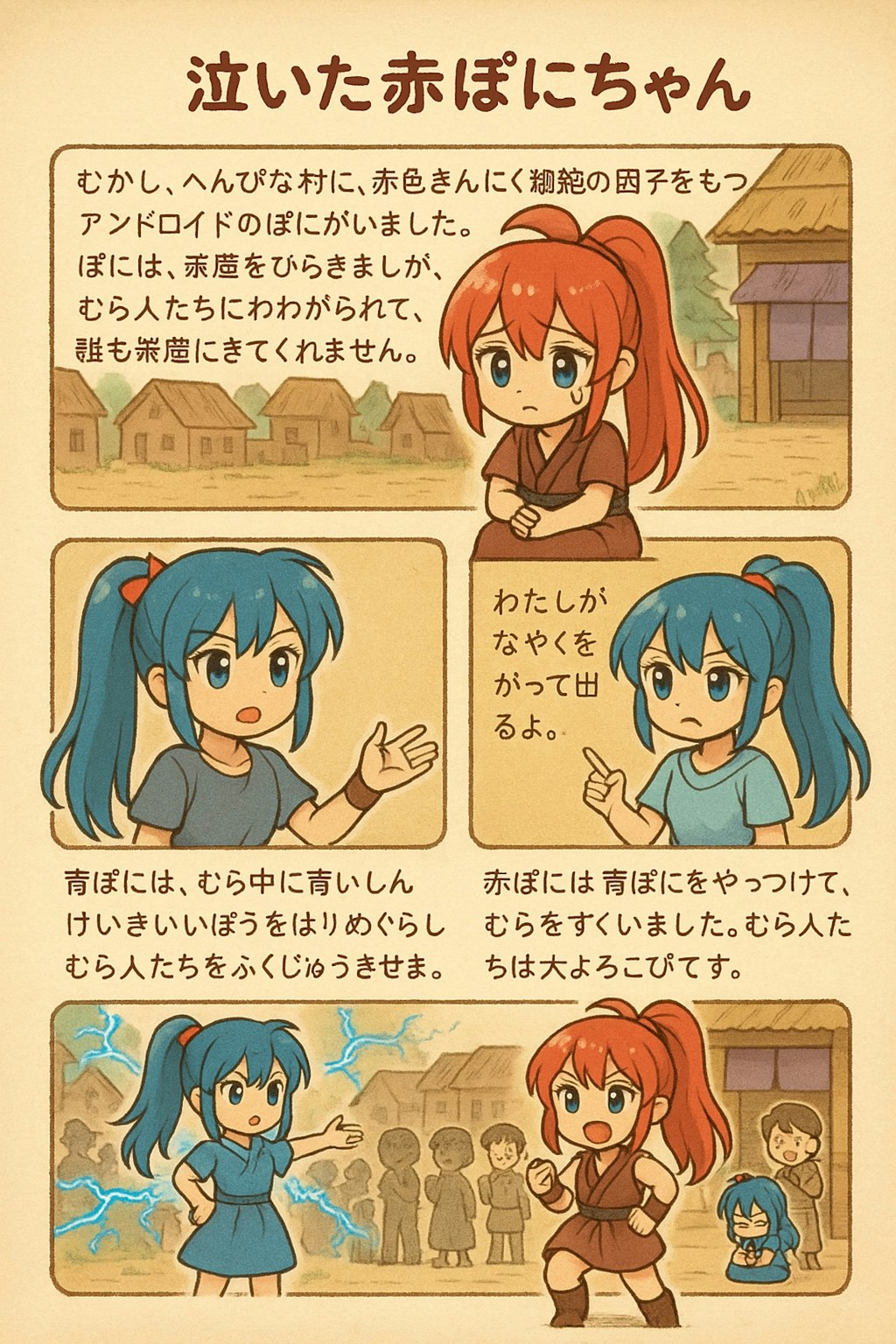 泣いた赤ぽにちゃん
