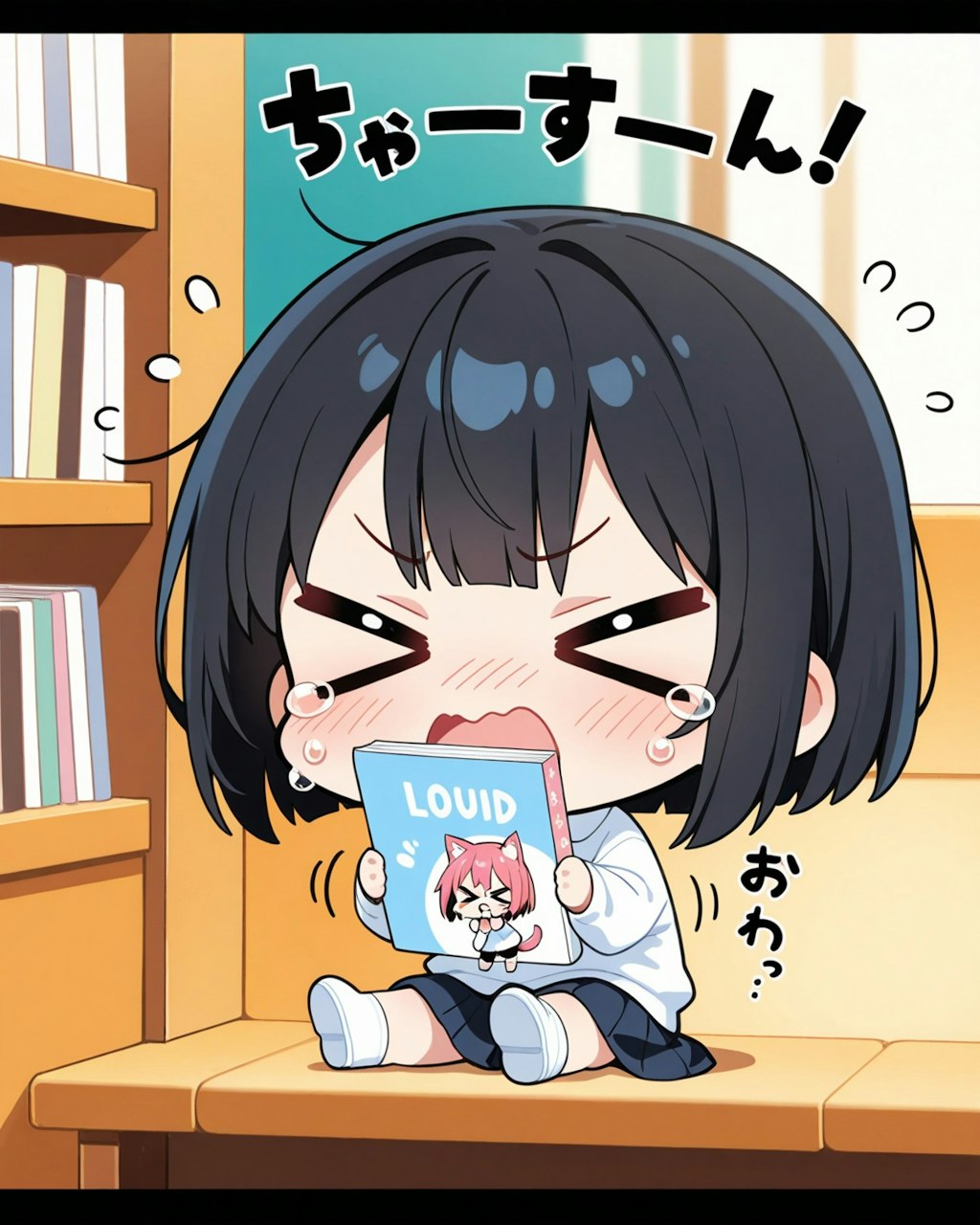 このえほんかってくれなきゃやーだ！！