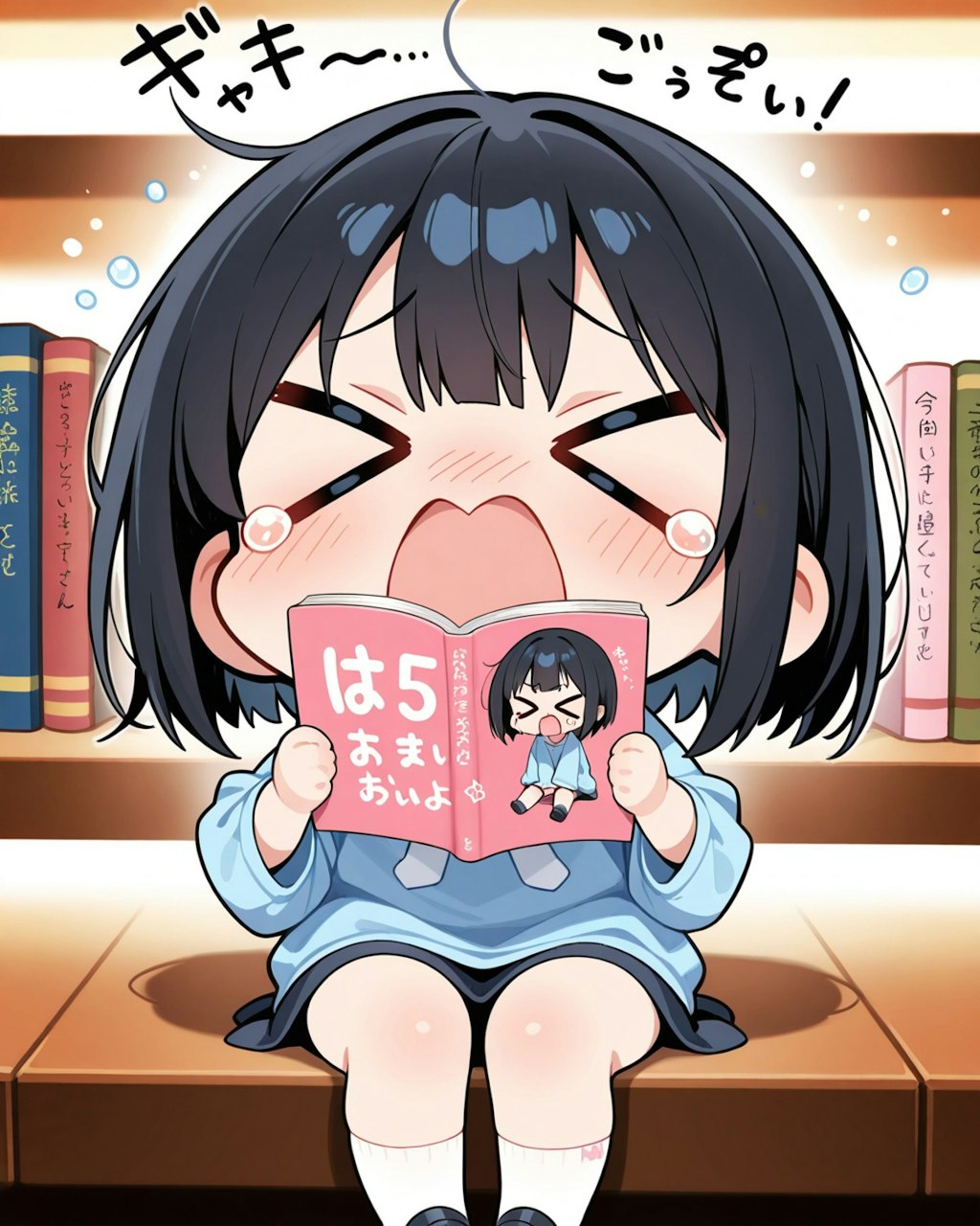 このえほんかってくれなきゃやーだ！！