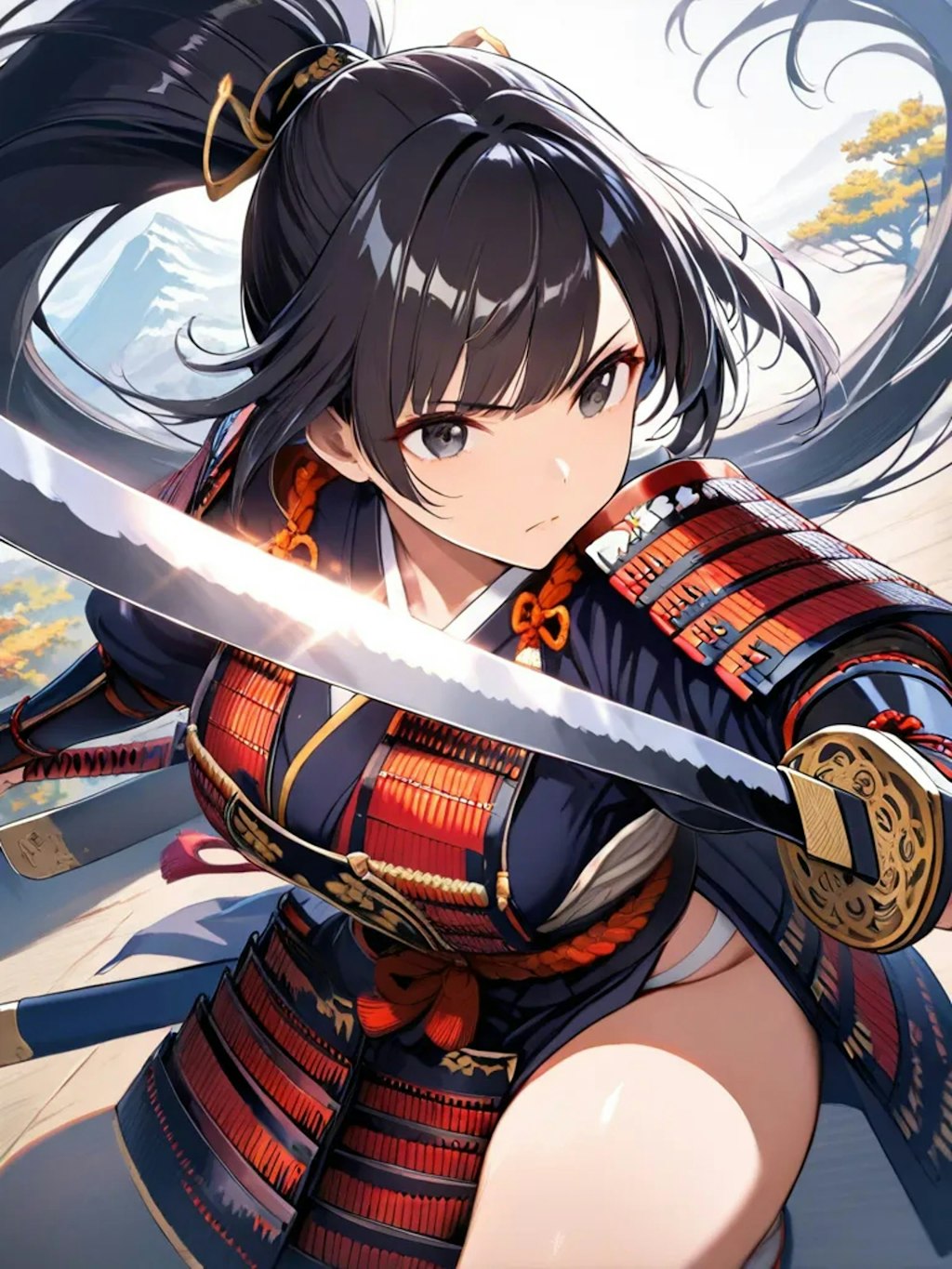 先陣!!
