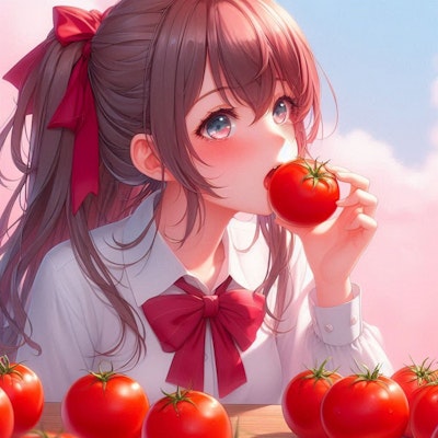 トマト美味ぇ