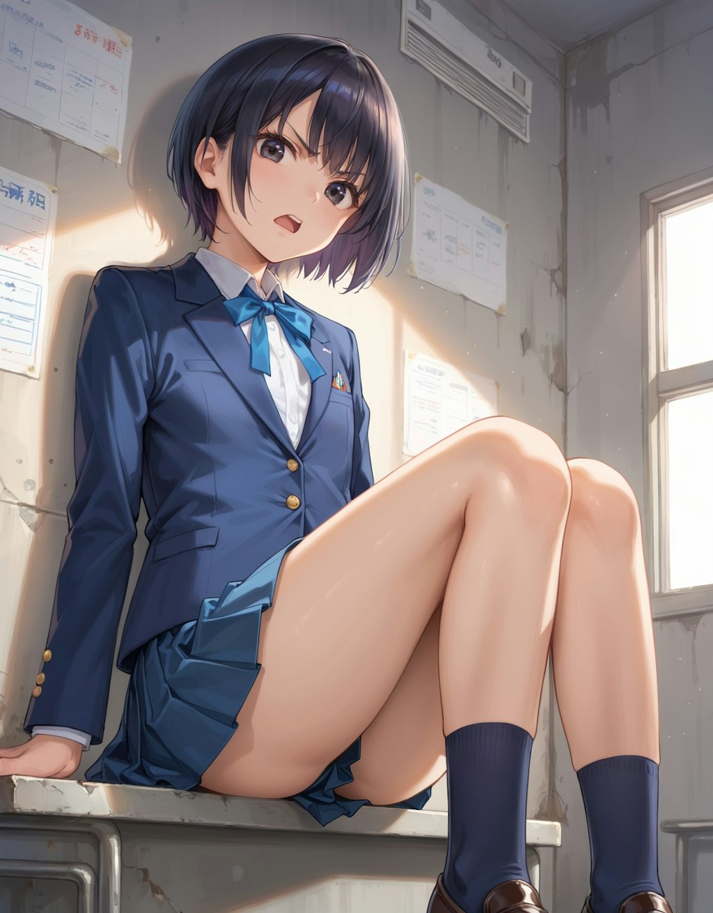 ボーイッシュ制服　ギリギリ