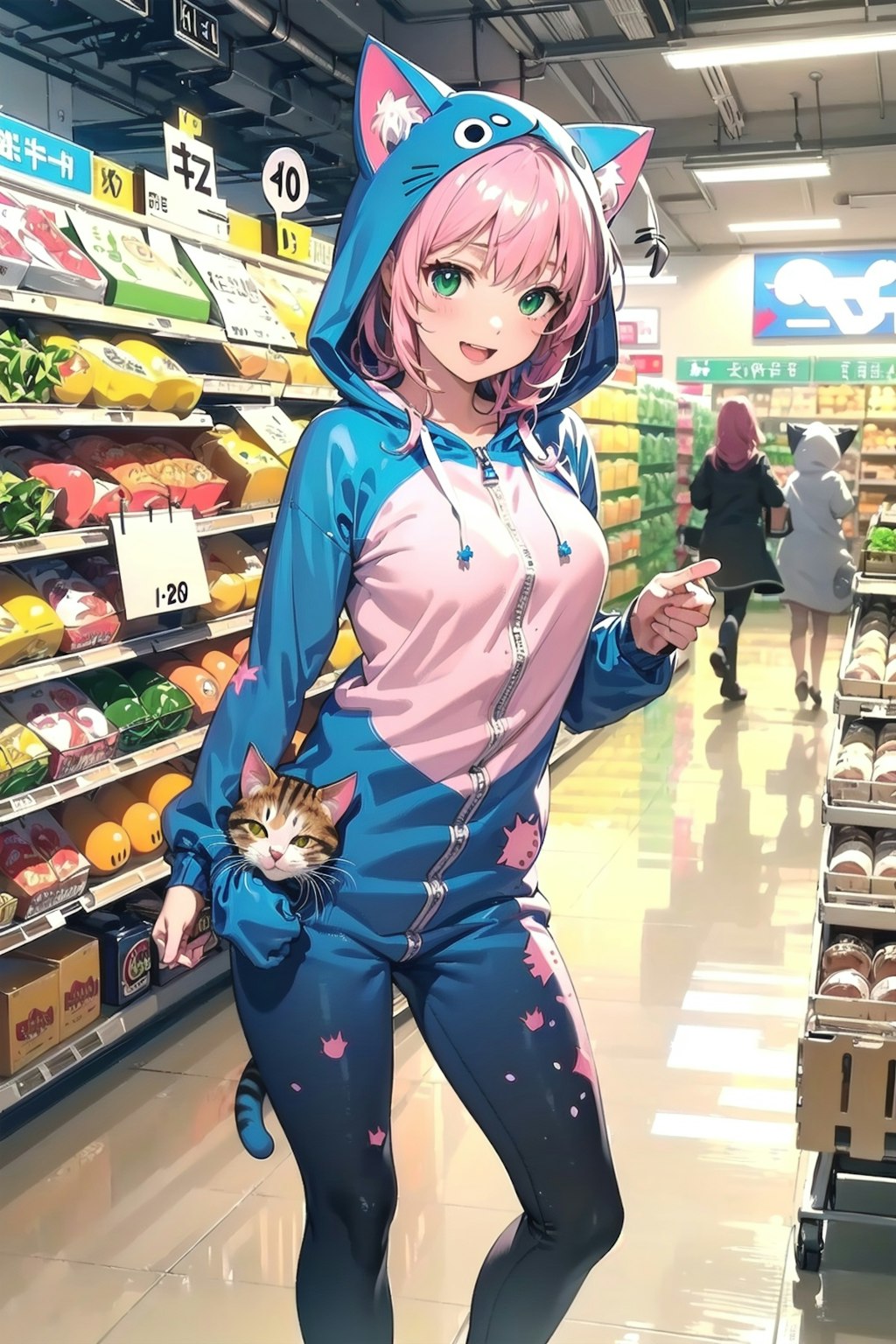 猫耳マートから出向してきましたー🐱✨