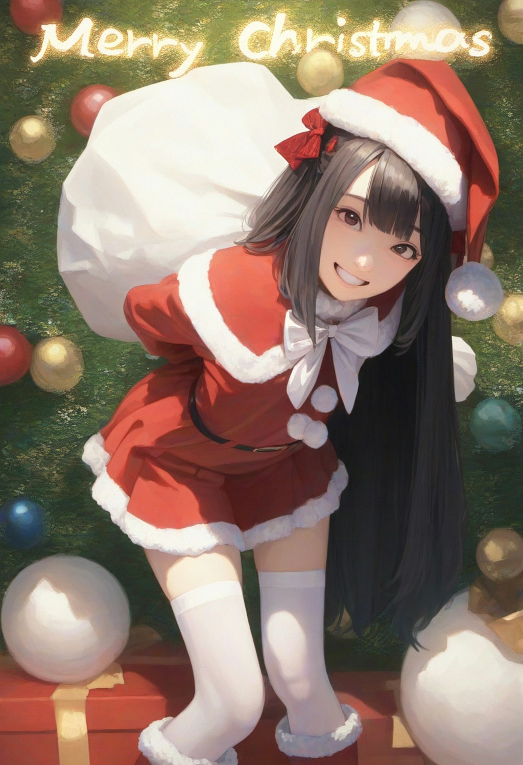 クリスマス　リアル調ほか　ボツ画像など