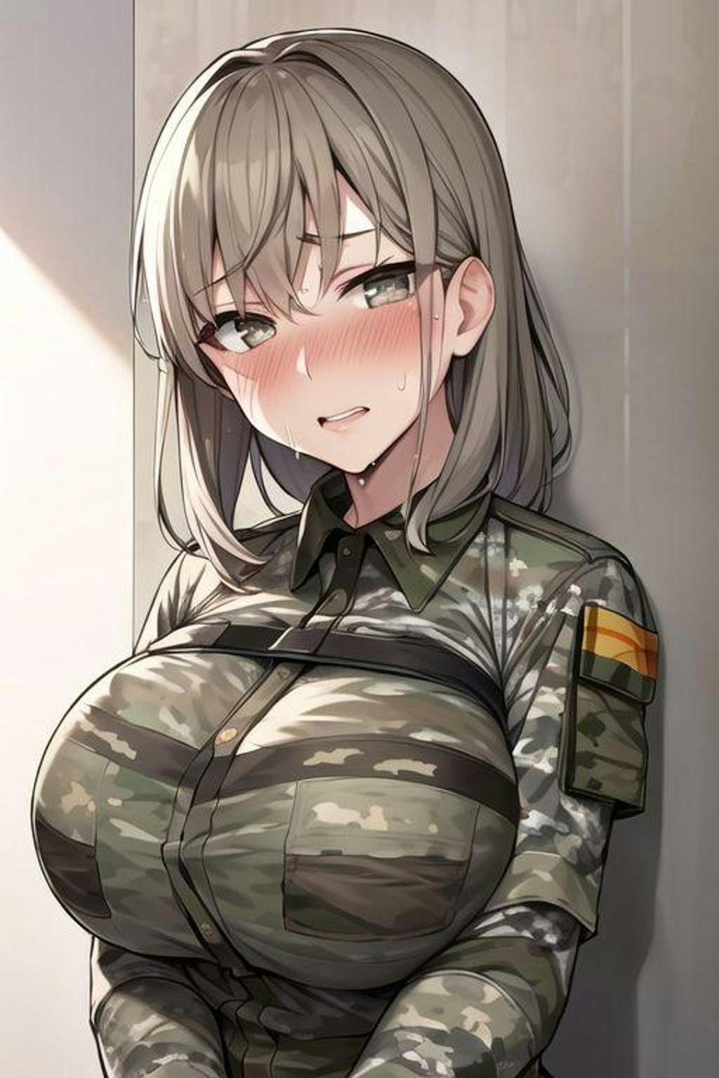 アヘる女兵士