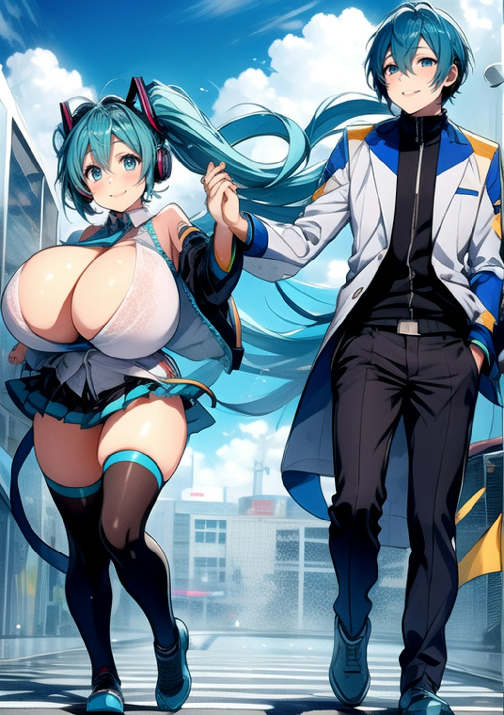 miku kaito Coupling