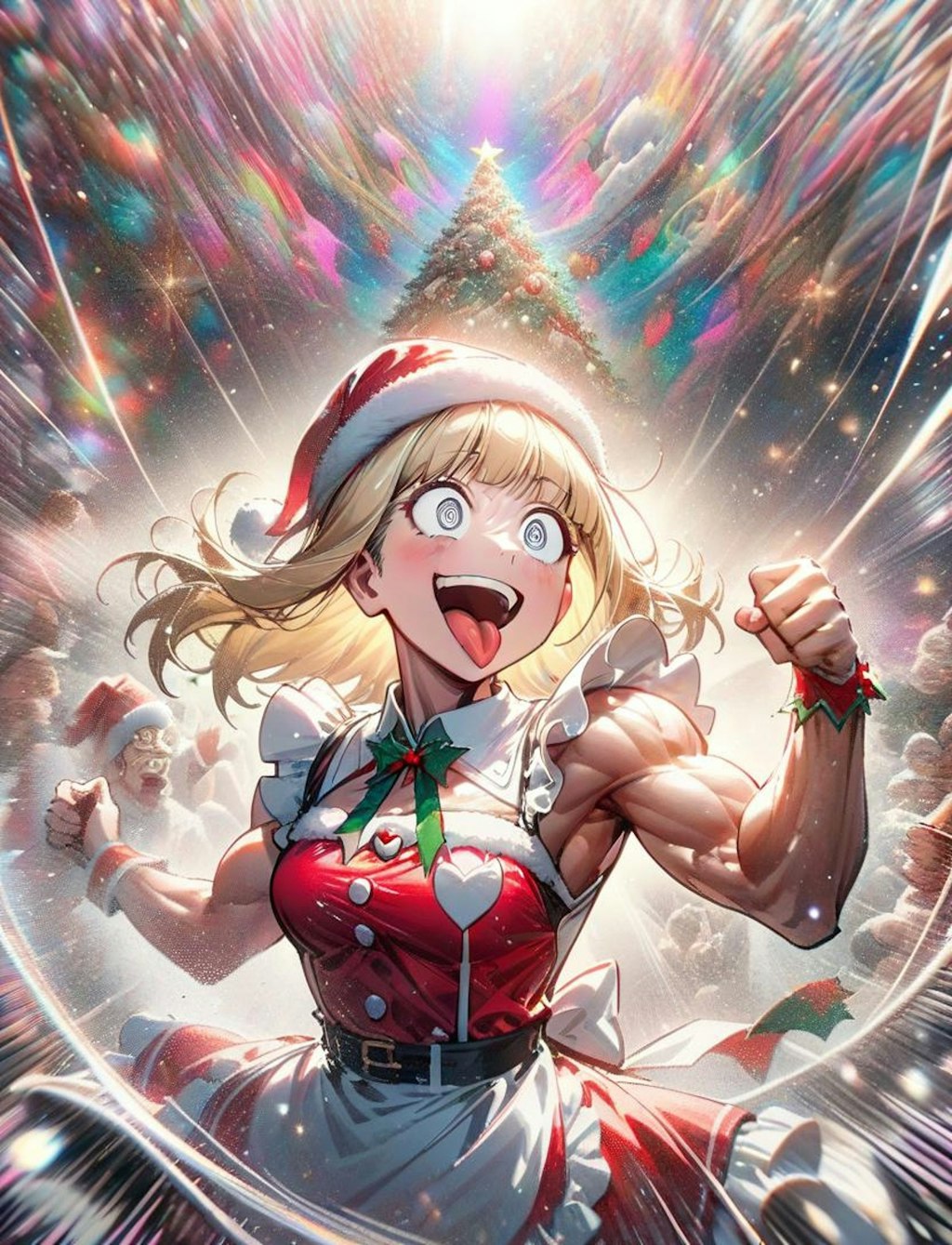 🎄クリスマスに向けて筋肉を温め始めた者たちがいる模様です🎄