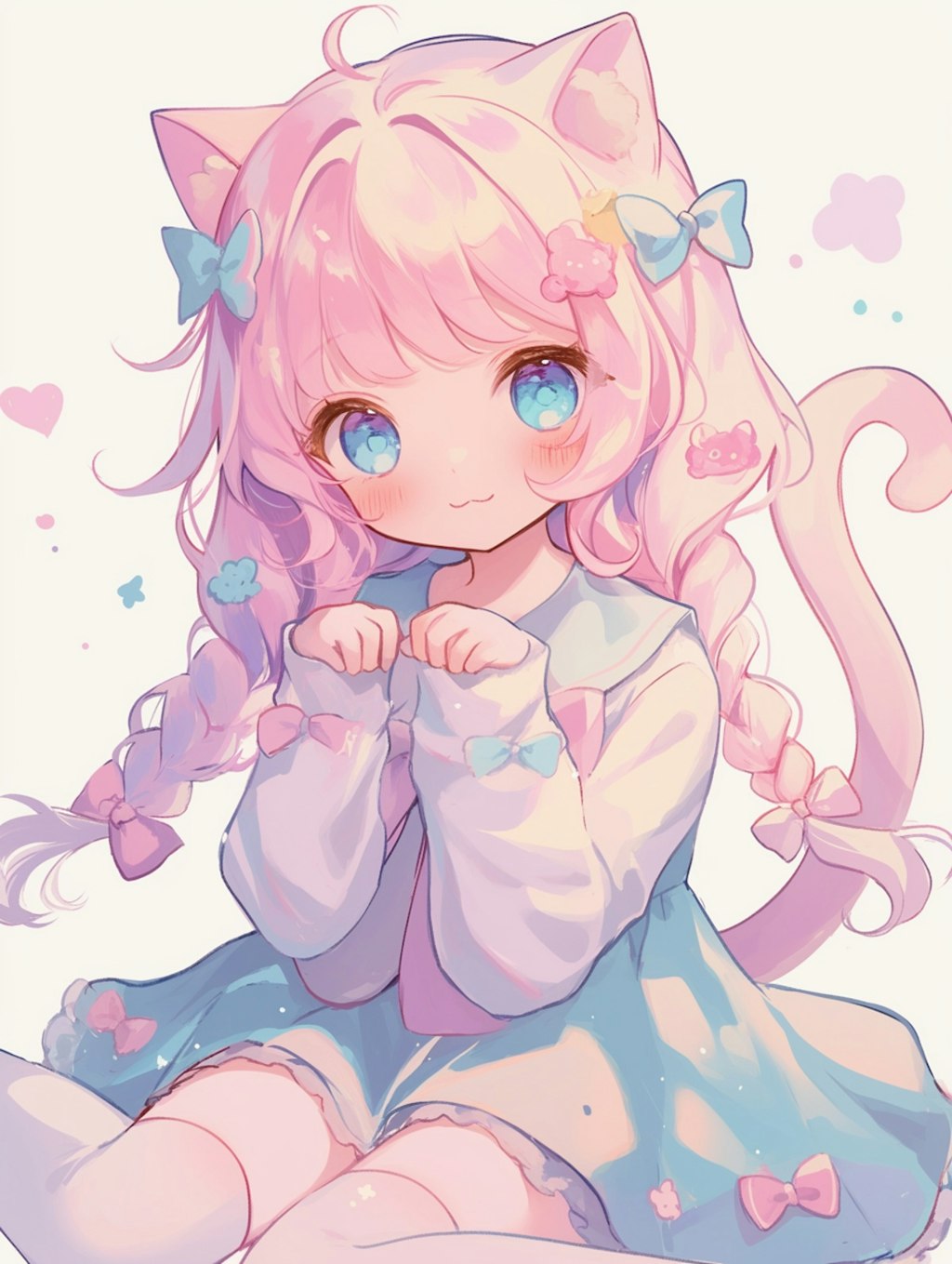 ピンクの子猫ちゃん