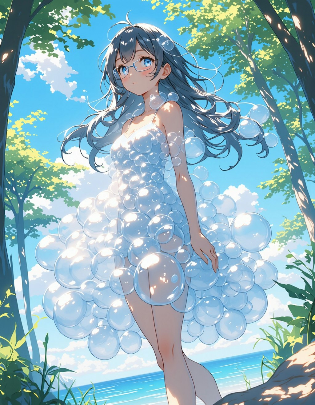 bubble dress